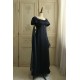 Faeries Daffodil Yoru Nova Dark Blue Crinkled Satin One Piece(Reservation/Full Payment Without Shipping)